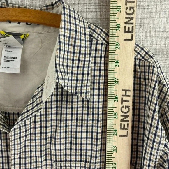 The North Face A5 Series Shirt Long Sleeve Button Down Mens L plaid 0467 - Picture 4 of 7